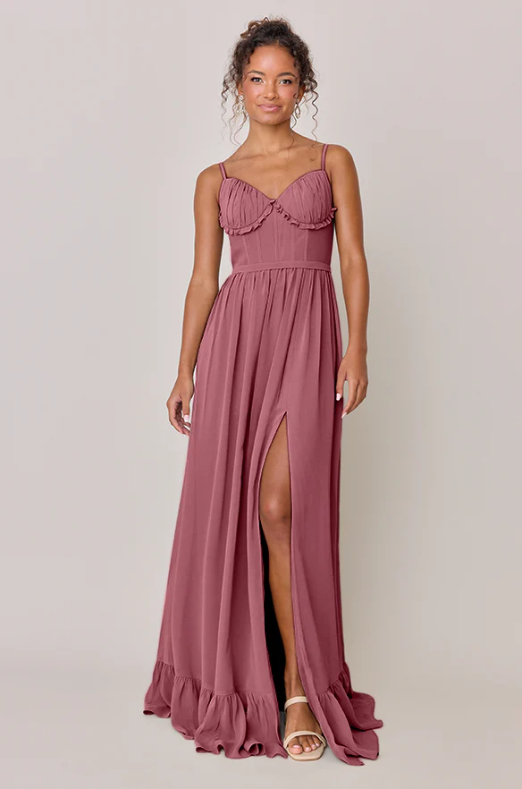 Shylah Chiffon Dress | Made To Order - Image 128
