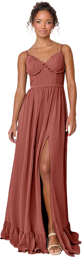 Shylah Chiffon Dress | Made To Order - Image 184