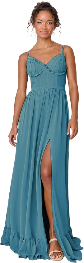 Shylah Chiffon Dress | Made To Order - Image 187