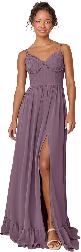 Shylah Chiffon Dress | Made To Order - Image 191