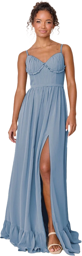 Shylah Chiffon Dress | Made To Order - Image 194