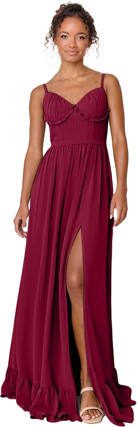 Shylah Chiffon Dress | Made To Order - Image 200