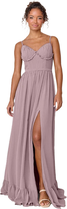 Shylah Chiffon Dress | Made To Order - Image 201