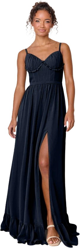 Shylah Chiffon Dress | Made To Order - Image 202