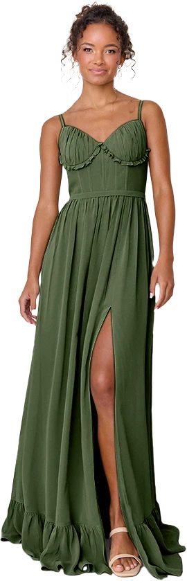Shylah Chiffon Dress | Made To Order - Image 203