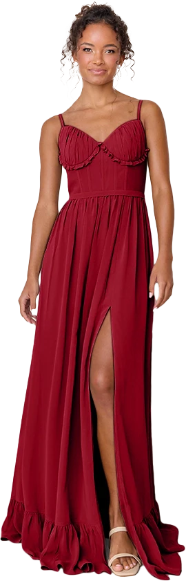Shylah Chiffon Dress | Made To Order - Image 205