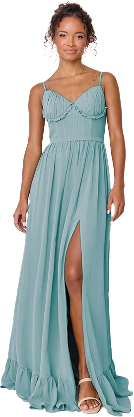 Shylah Chiffon Dress | Made To Order - Image 206