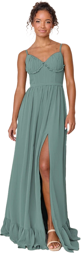 Shylah Chiffon Dress | Made To Order - Image 209
