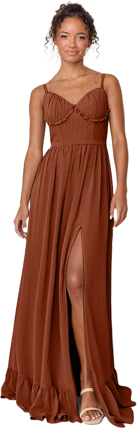 Shylah Chiffon Dress | Made To Order - Image 212