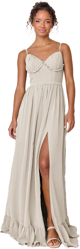 Shylah Chiffon Dress | Made To Order - Image 214