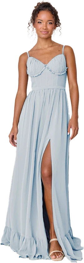 Shylah Chiffon Dress | Made To Order - Image 215