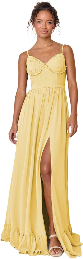 Shylah Chiffon Dress | Made To Order - Image 219