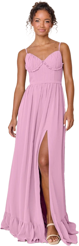 Shylah Chiffon Dress | Made To Order - Image 226