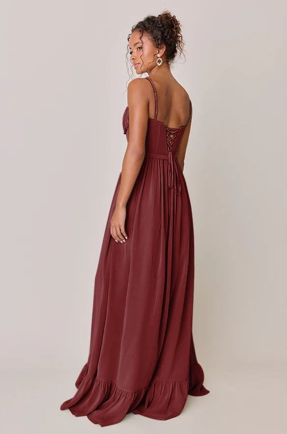 Shylah Chiffon Dress | Made To Order - Image 24