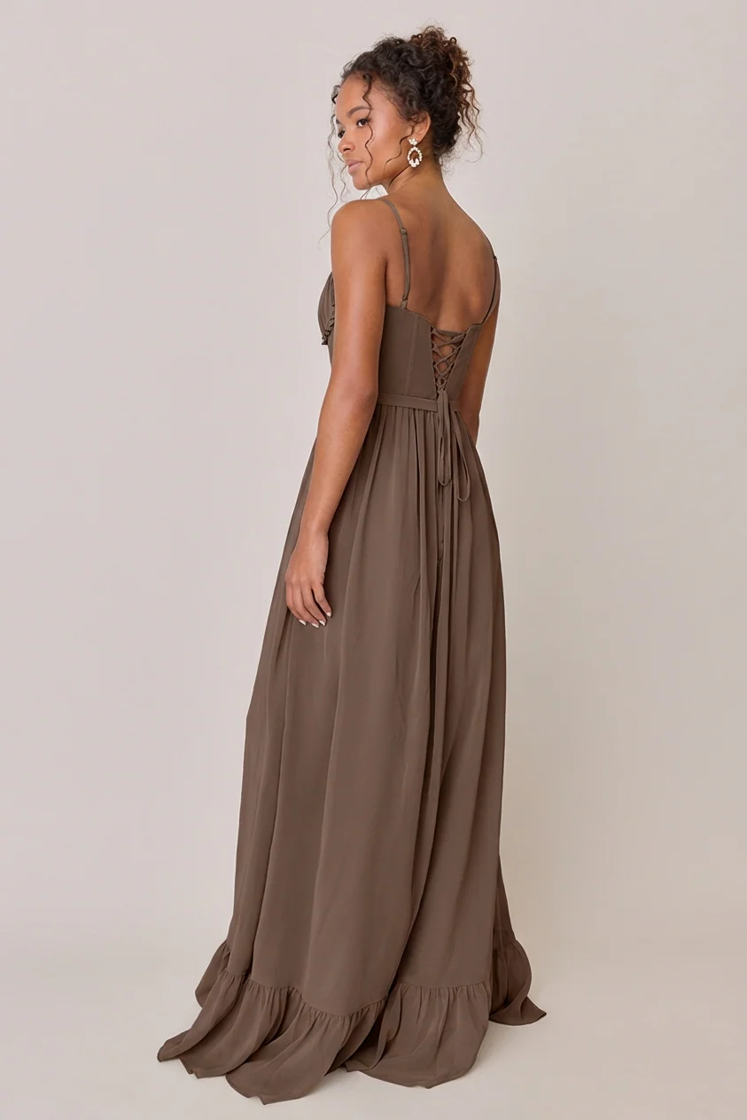 Shylah Chiffon Dress | Made To Order - Image 240