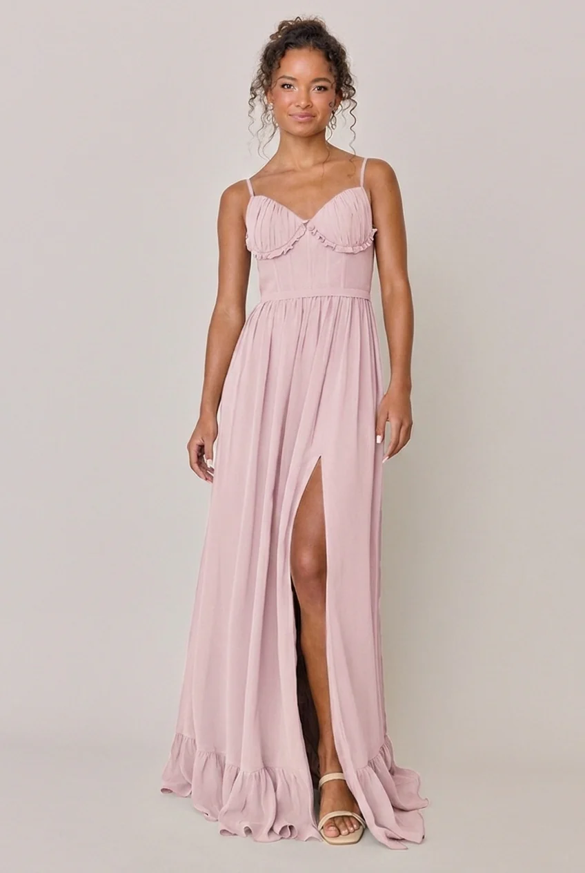 Shylah Chiffon Dress | Made To Order - Image 243