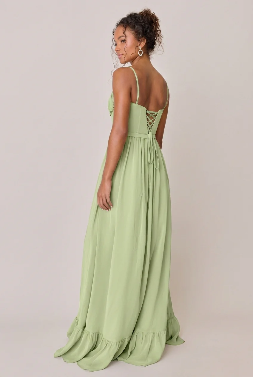 Shylah Chiffon Dress | Made To Order - Image 246