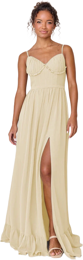 Shylah Chiffon Dress | Made To Order - Image 249