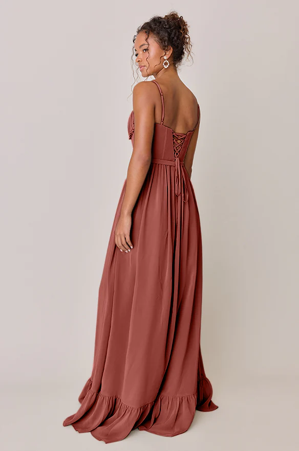 Shylah Chiffon Dress | Made To Order - Image 34
