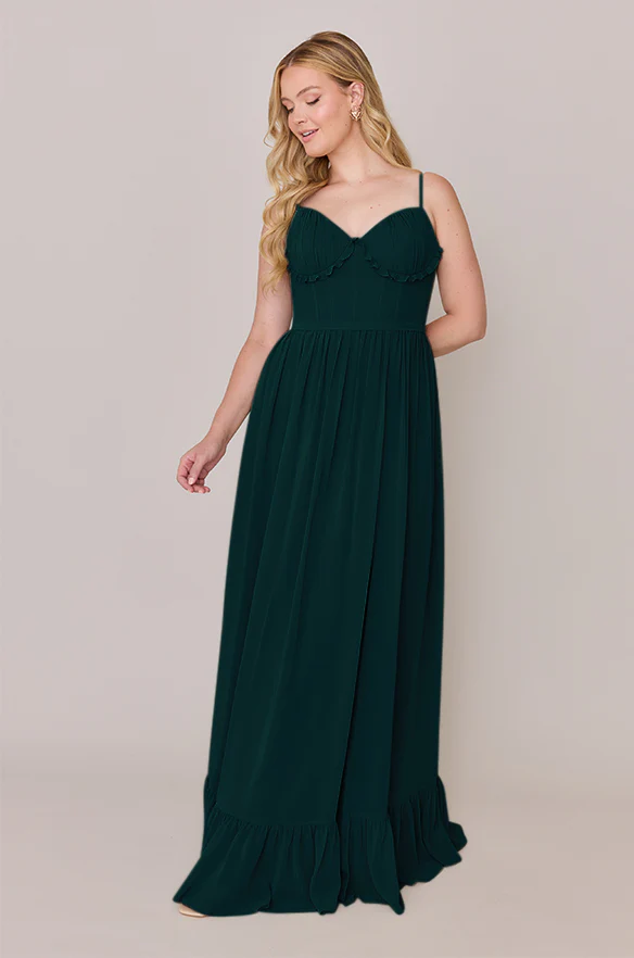 Shylah Chiffon Dress | Made To Order - Image 35