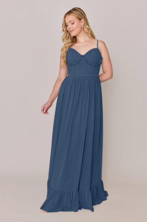 Shylah Chiffon Dress | Made To Order - Image 49