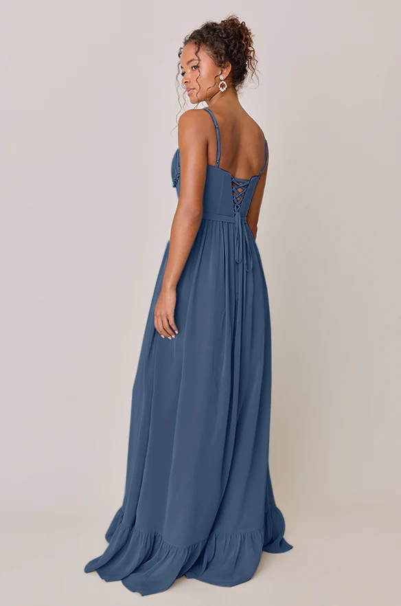 Shylah Chiffon Dress | Made To Order - Image 52