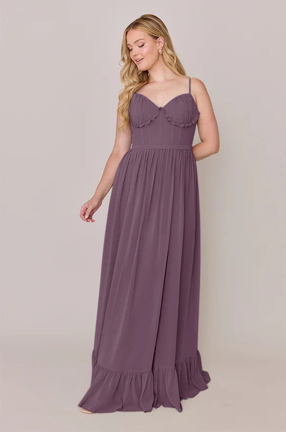 Shylah Chiffon Dress | Made To Order - Image 53