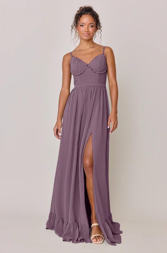 Shylah Chiffon Dress | Made To Order - Image 55