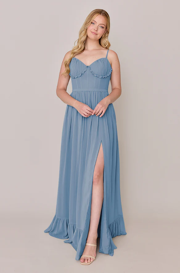 Shylah Chiffon Dress | Made To Order - Image 63