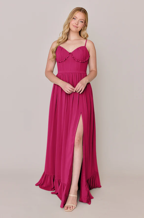 Shylah Chiffon Dress | Made To Order - Image 67