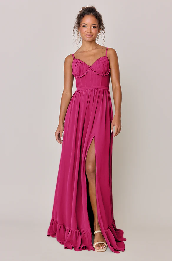 Shylah Chiffon Dress | Made To Order - Image 69