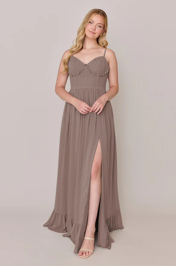 Shylah Chiffon Dress | Made To Order - Image 75