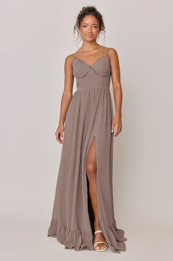Shylah Chiffon Dress | Made To Order - Image 77