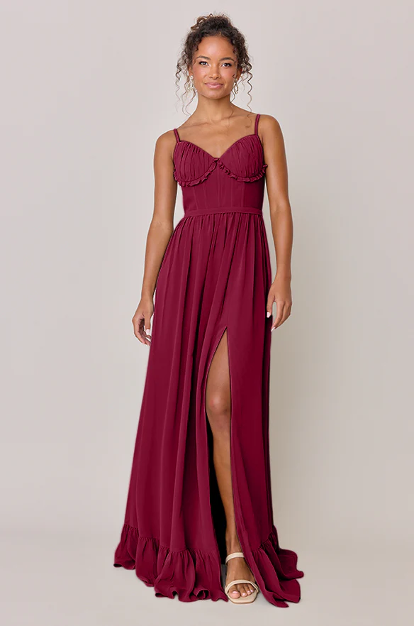 Shylah Chiffon Dress | Made To Order - Image 90