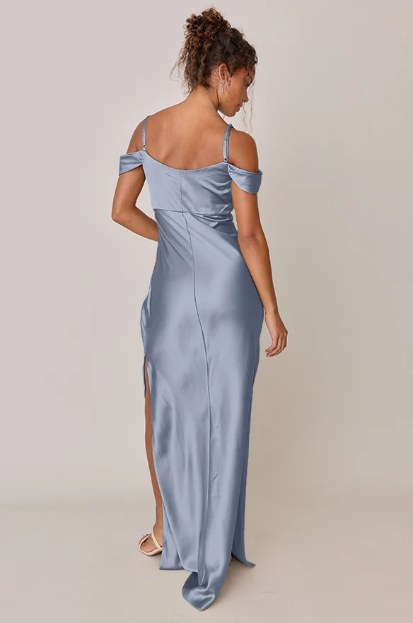 Sienna Satin Dress | Made To Order - Image 100