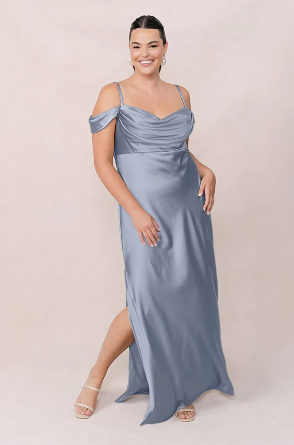 Sienna Satin Dress | Made To Order - Image 101