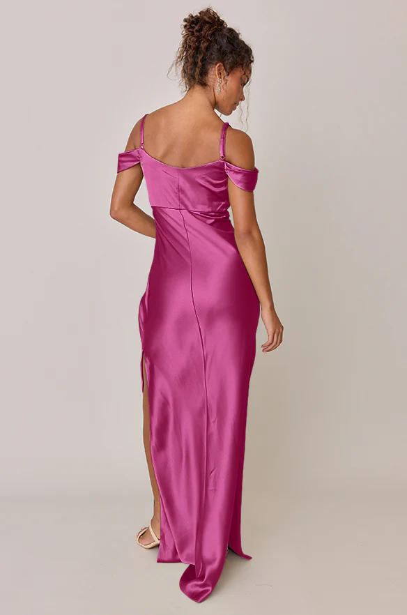 Sienna Satin Dress | Made To Order - Image 102