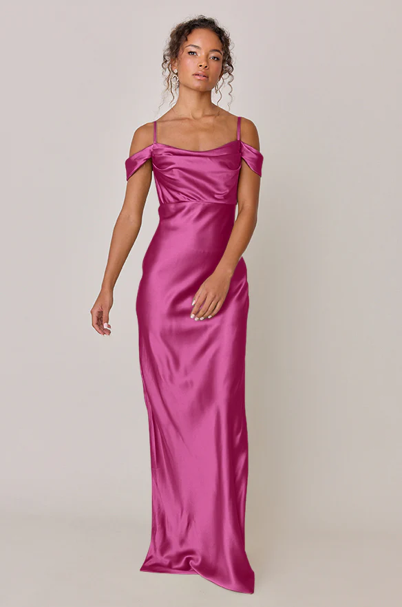 Sienna Satin Dress | Made To Order - Image 103