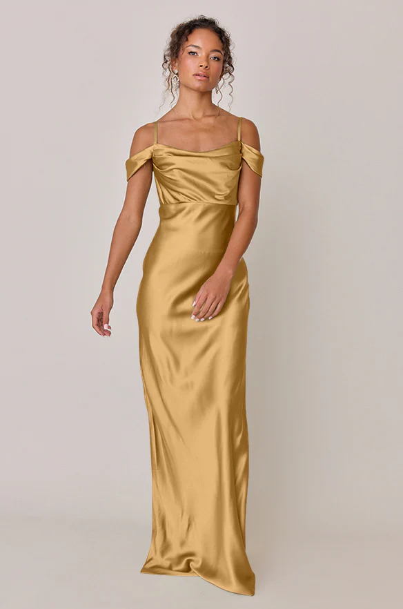 Sienna Satin Dress | Made To Order - Image 105