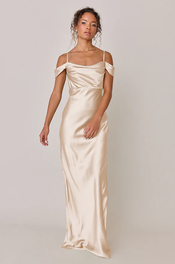 Sienna Satin Dress | Made To Order - Image 106