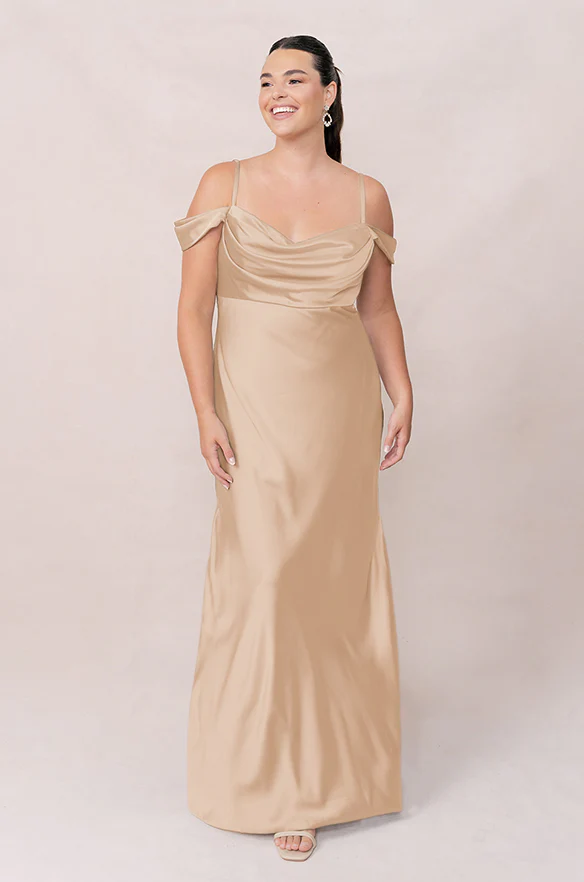 Sienna Satin Dress | Made To Order - Image 109