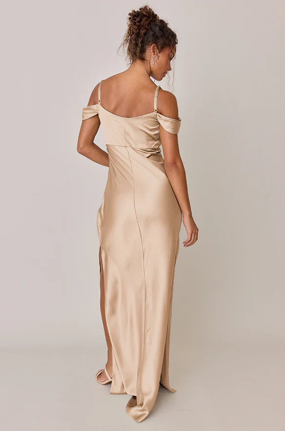 Sienna Satin Dress | Made To Order - Image 110