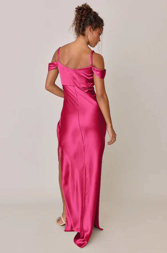 Sienna Satin Dress | Made To Order - Image 112