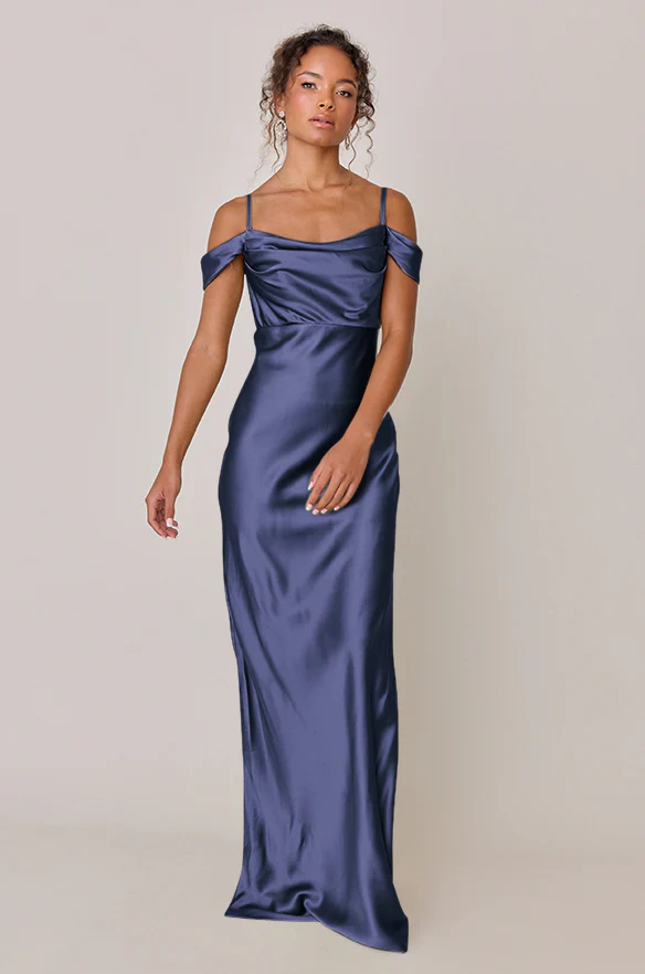Sienna Satin Dress | Made To Order - Image 117