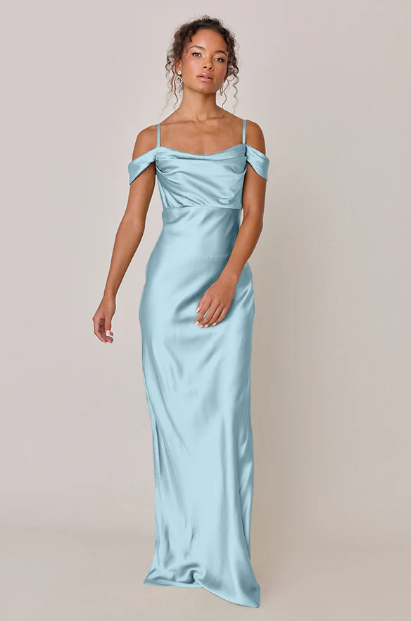 Sienna Satin Dress | Made To Order - Image 119