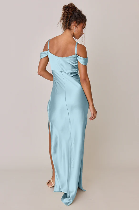 Sienna Satin Dress | Made To Order - Image 121