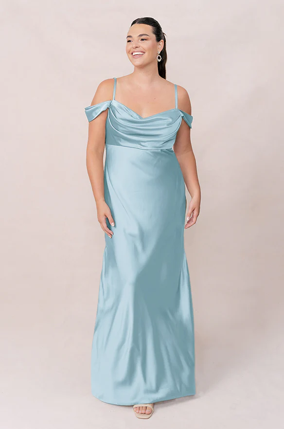 Sienna Satin Dress | Made To Order - Image 122