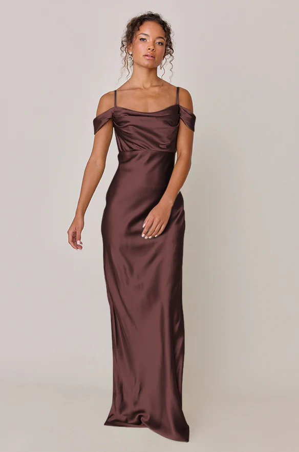 Sienna Satin Dress | Made To Order - Image 130