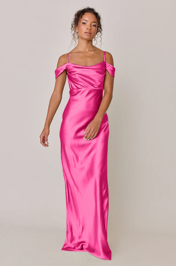 Sienna Satin Dress | Made To Order - Image 132