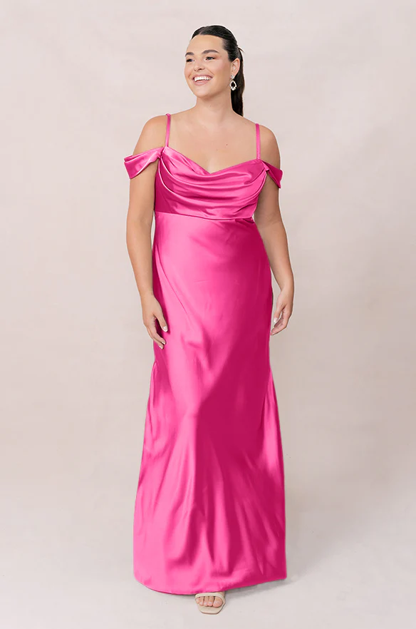 Sienna Satin Dress | Made To Order - Image 135